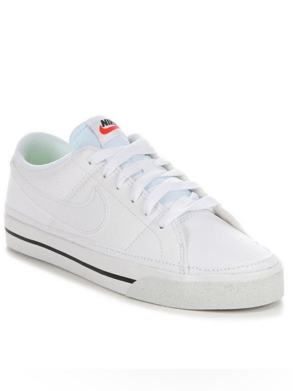 MAKE AN OFFER - NIKE Court Legacy Low-Top Leather Sneakers
